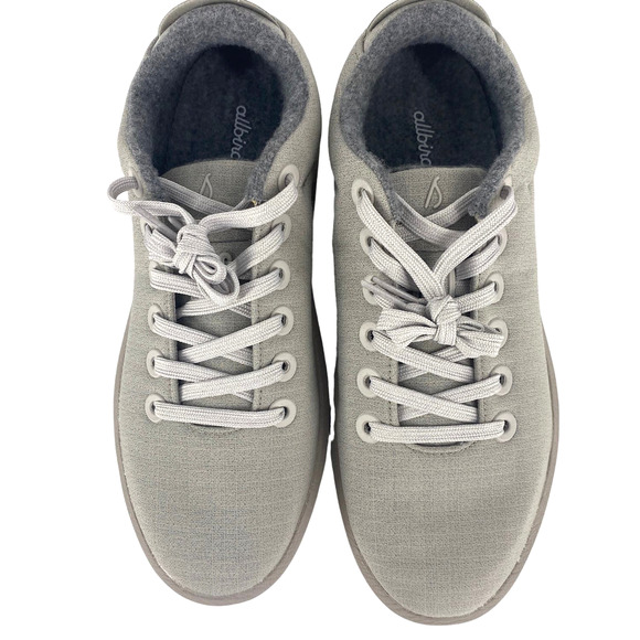 Allbirds Women's Wool Piper Woven Gray Sneakers Size 10 NEW Without Box - Picture 2 of 8